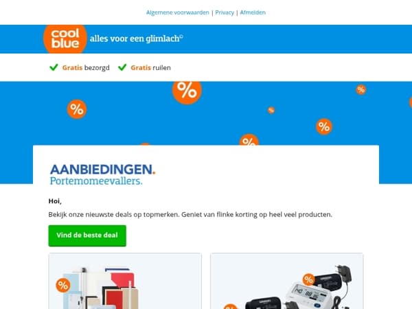 De beste aanbiedingen