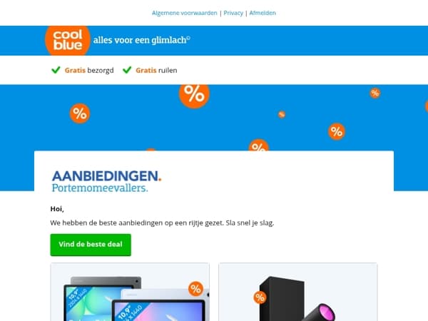 Ontdek onze mooiste aanbiedingen