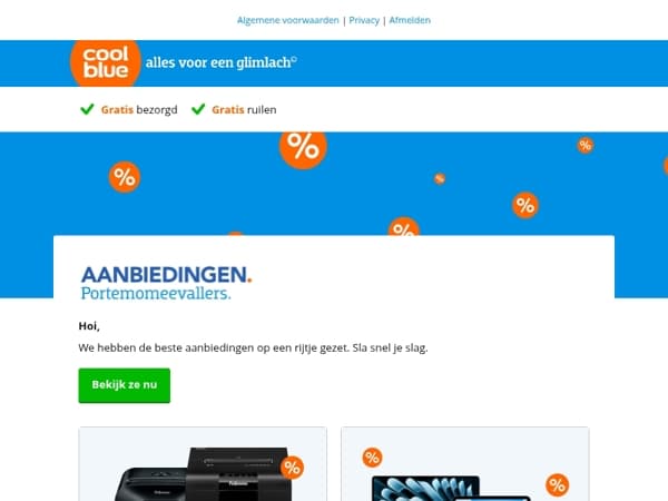 Ontdek de topdeals van dit moment