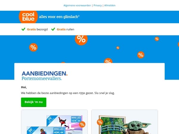 Bekijk de beste deals voor jou