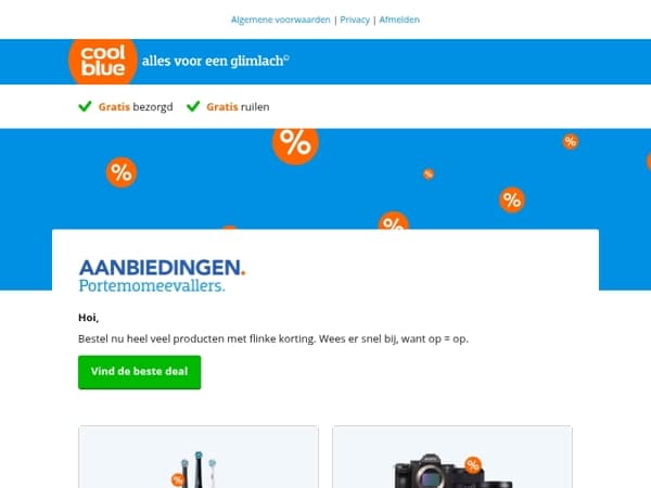 Bekijk alle nieuwe deals