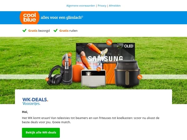 Maak je klaar voor het WK met de beste deals voor jou