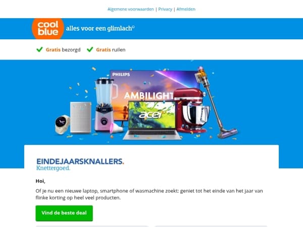 Sluit met onze Eindejaarsknallers het jaar feestelijk af