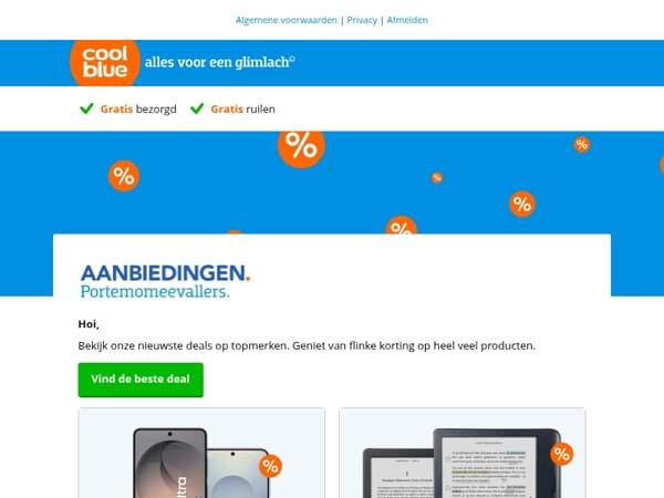 De beste deals op een rij