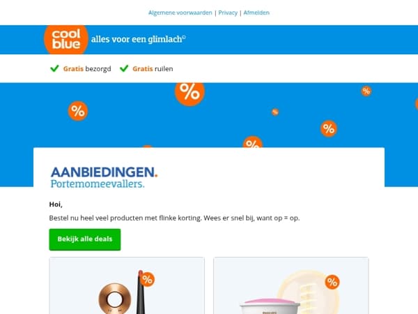 Bekijk alle nieuwe deals