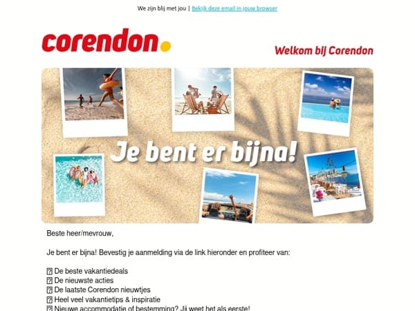 Bedankt voor je aanmelding voor de nieuwsbrief