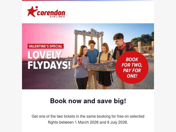 💝 Book 2, pay for 1