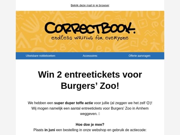 Win 2 entreetickets voor Burgers' Zoo! 🐘🐆