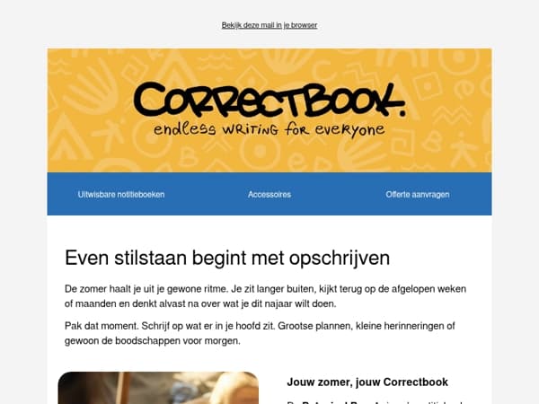 Neem je zomerideeën overal mee naartoe