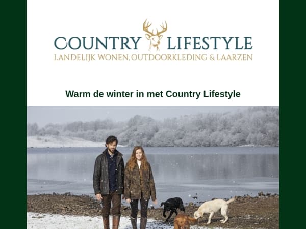 ❄️Cosy days - Warm de winter in met Country Lifestyle