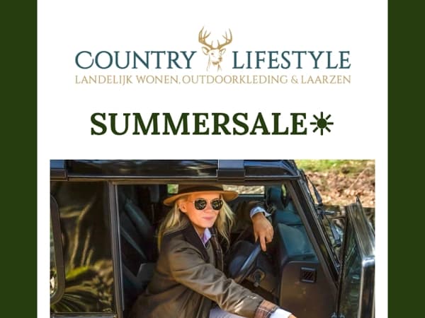 ☀️ Speciaal voor u als trouwe klant - Summer Sale