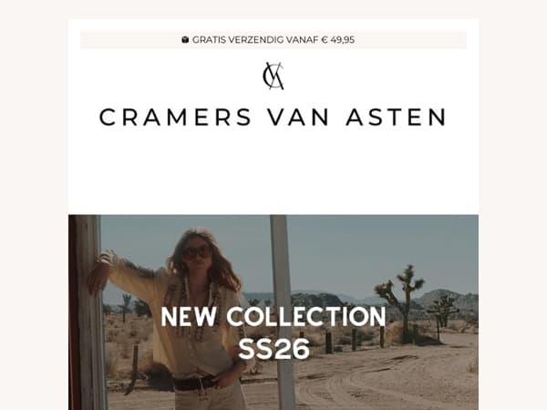 SS26 Drop 🌸 + Laatste kans sale (extra -20%)