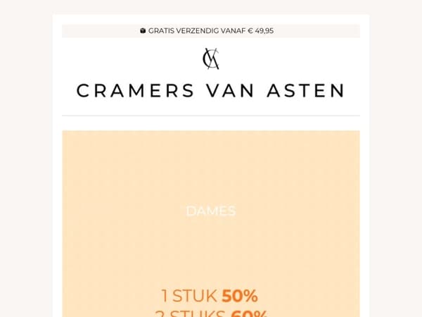 TOT 70% KORTING