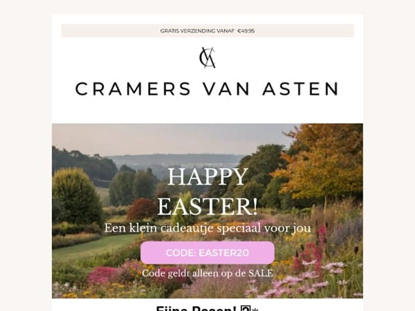 Happy Easter - Een cadeautje van ons 🌷🌺