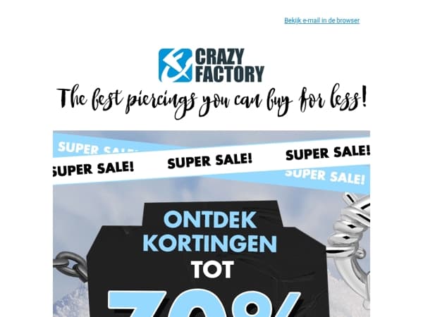 💥 Bespaar tot wel 70% op duizenden producten die constant wisselen, 