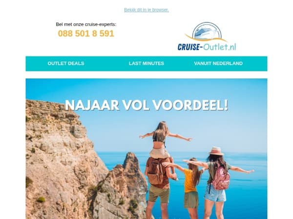 Najaar vol zon en voordeel!