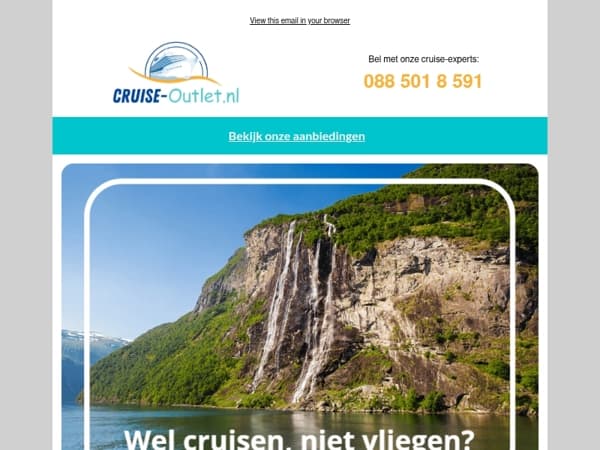 Maak een cruise met vertrek bij jou in de buurt!