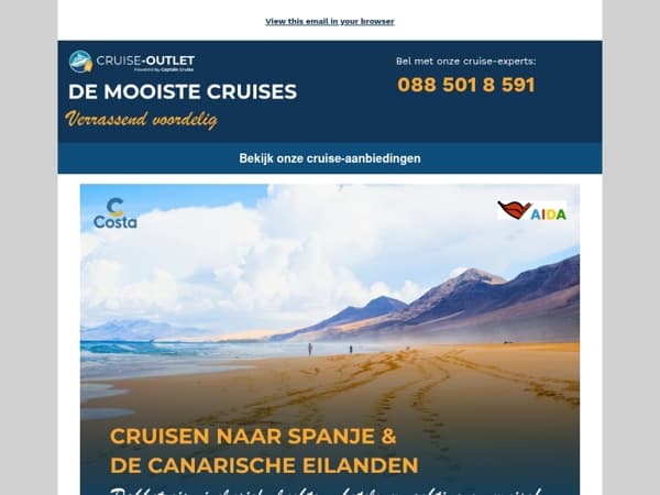 Cruise Deals: Canarische Eilanden & Spanje