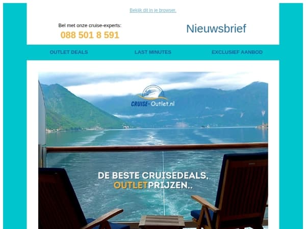 Cruisedeals die je niet mag missen!