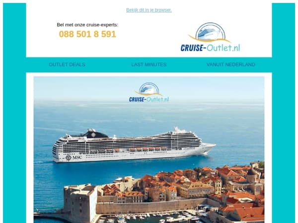Deze cruisedeals mag je niet missen!