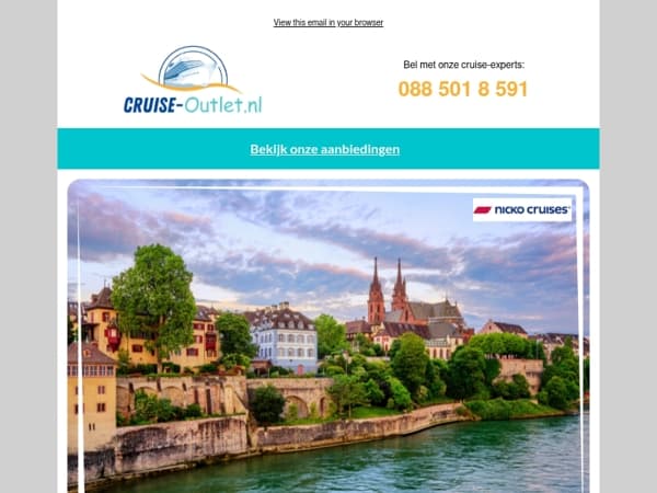 Ontdek de prachtige Rijn met een riviercruise!