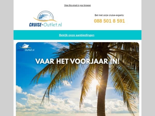 Vaar het voorjaar in met Costa Cruises!