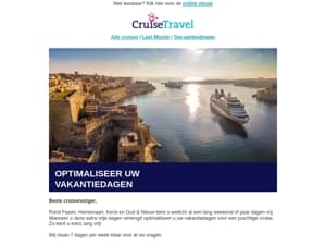 Optimaliseer uw vakantiedagen!