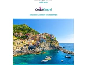Beperkte beschikbaarheid: Boek nu uw meivakantiecruise!