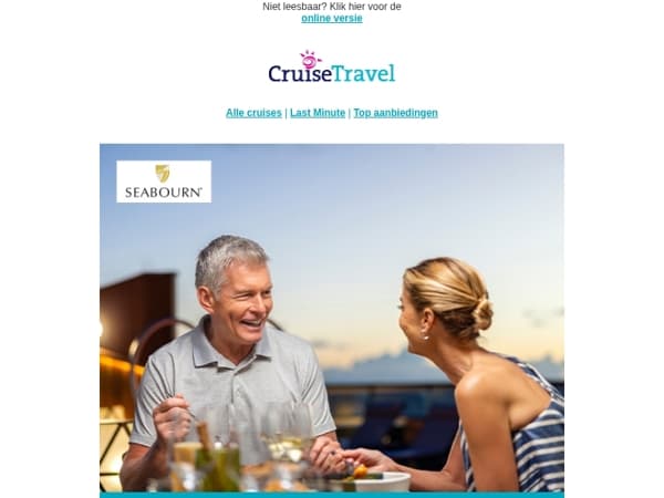 Last Minute luxe Middellandse Zee cruises met Seabourn ✨