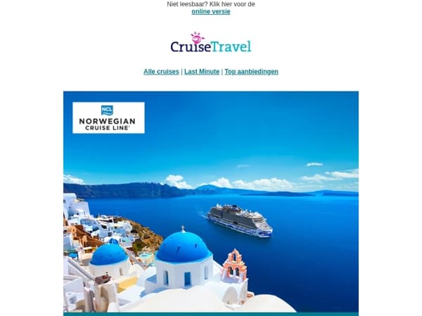 Last Minute naar de zon met Norwegian Cruise Line
