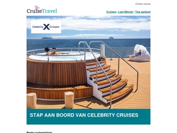 Stap in de wereld van Celebrity Cruises