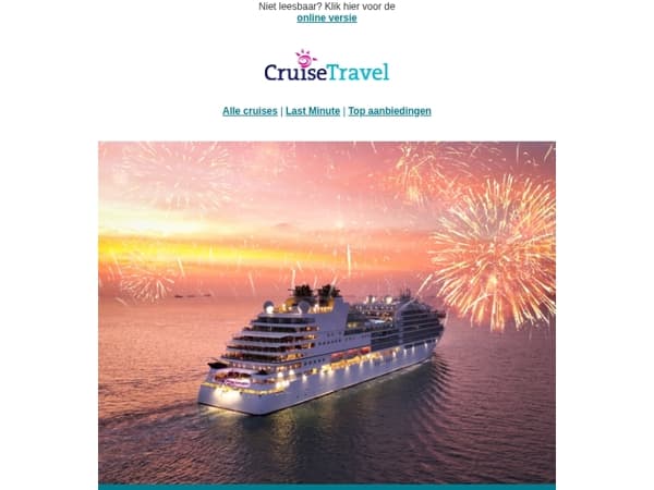 Van kerstmarkten tot tropische stranden: uw feestdagen op zee