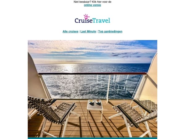 ✉ Meld u aan en ontvang in mei de beste aanbiedingen per post