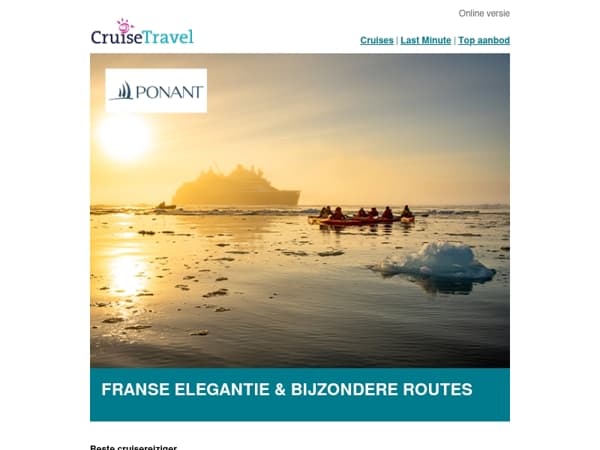 Van Antarctica tot Frans-Polynesië, kleine schepen met grootse ervaringen