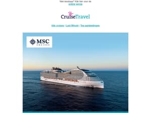 MSC Happy Summer Sale naar zonnige bestemmingen