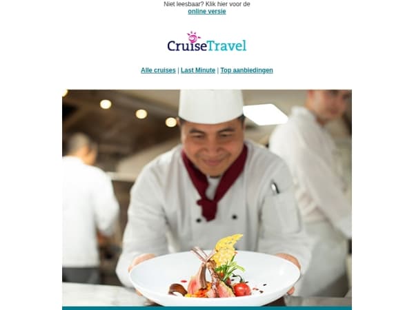 Proef de wereld vanaf een cruiseschip