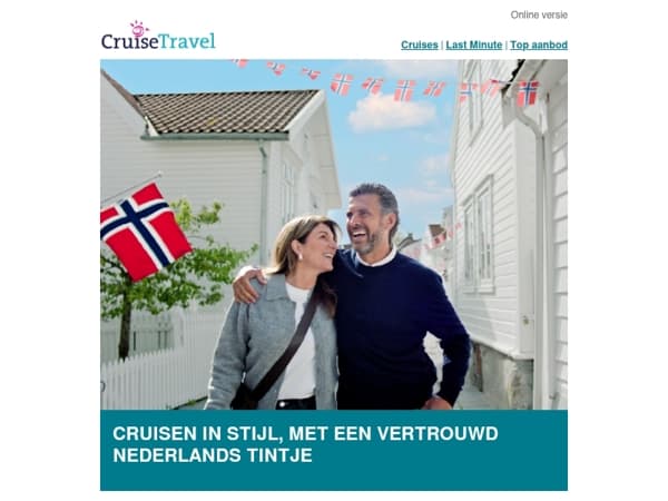 Zorgeloos cruisen met Nederlandstalige reisbegeleiding