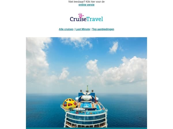 Vaar de zon tegemoet & profiteer van onze Zomerdeal!