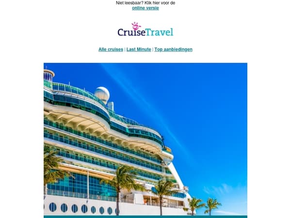 Onze favoriete cruises van dit moment