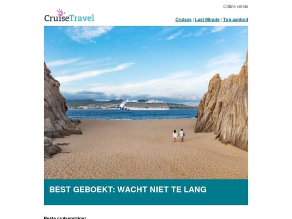 Dit zijn de cruises waar reizigers nu massaal voor kiezen