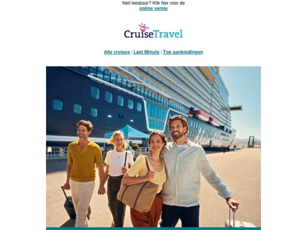 De meest geboekte cruises van januari