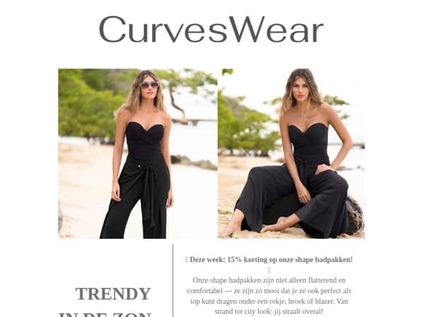 De mooiste corrigerende badpakken van dit moment: 15 % korting