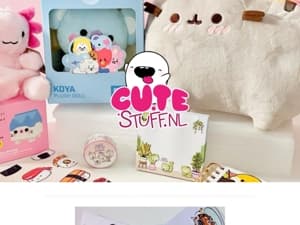 Op = op: gratis stickers bij elke bestelling en heel veel nieuwe producten!