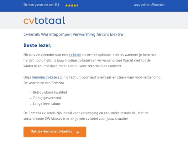 Ontdek de nieuwe Remeha cv-ketel serie