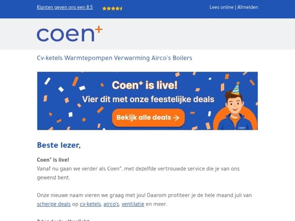 Coen+ is live!