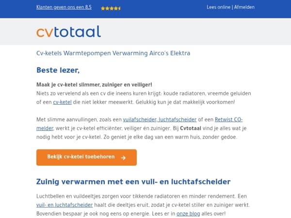 Haal het beste uit je cv-ketel