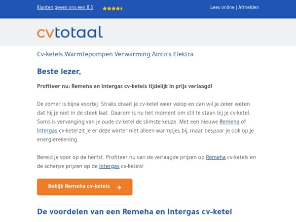 , deze cv-ketels zijn nu tijdelijk in prijs verlaagd!
