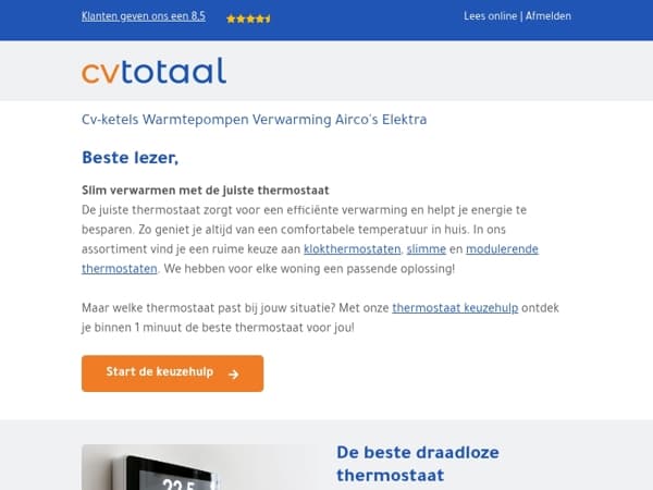 Ontdek de beste thermostaat voor jou!