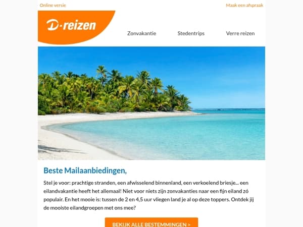 Toe aan zon, zee en strand? 🏝️