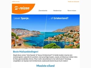 Spanje of Griekenland: wat kies jij?